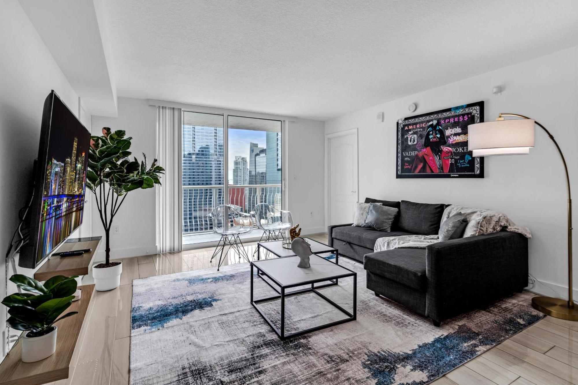 Lux 2B/2B Brickell - Free Parking Apartment Маями Екстериор снимка