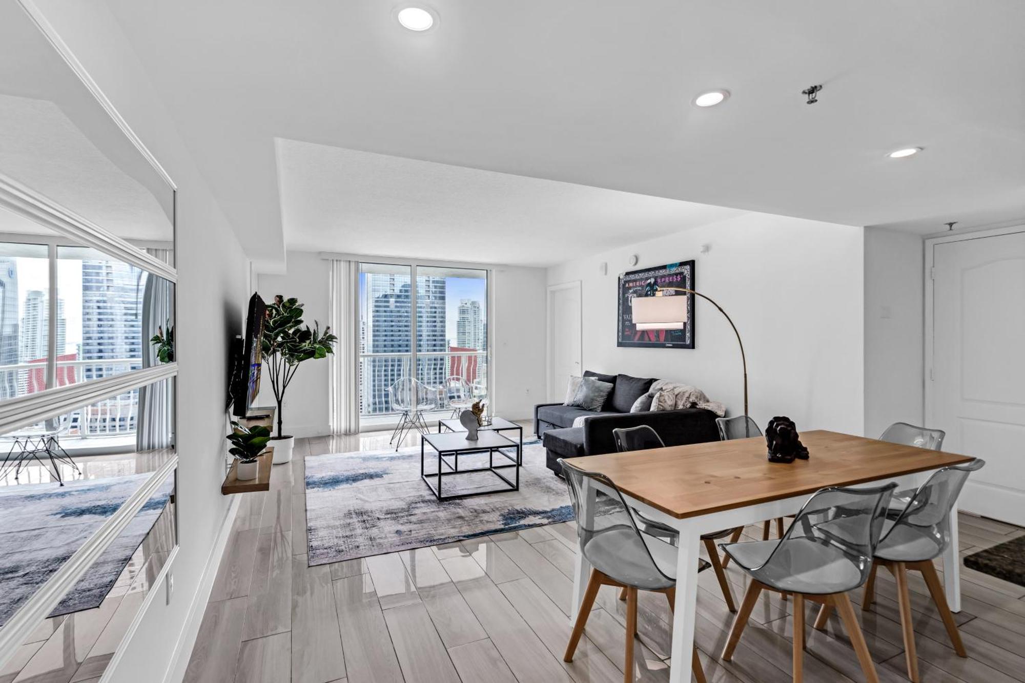 Lux 2B/2B Brickell - Free Parking Apartment Маями Екстериор снимка