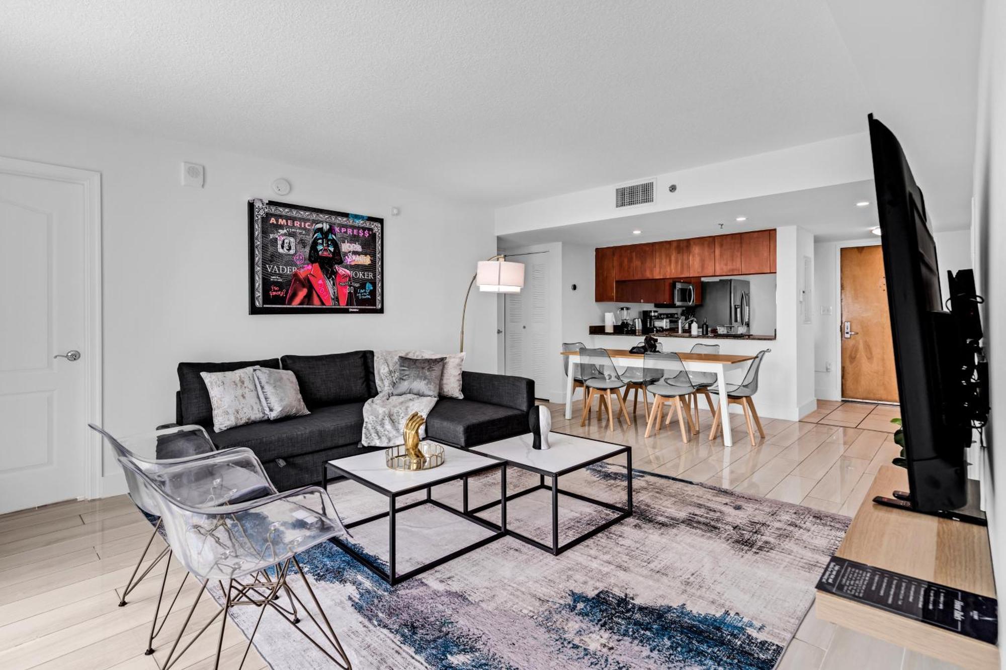 Lux 2B/2B Brickell - Free Parking Apartment Маями Екстериор снимка
