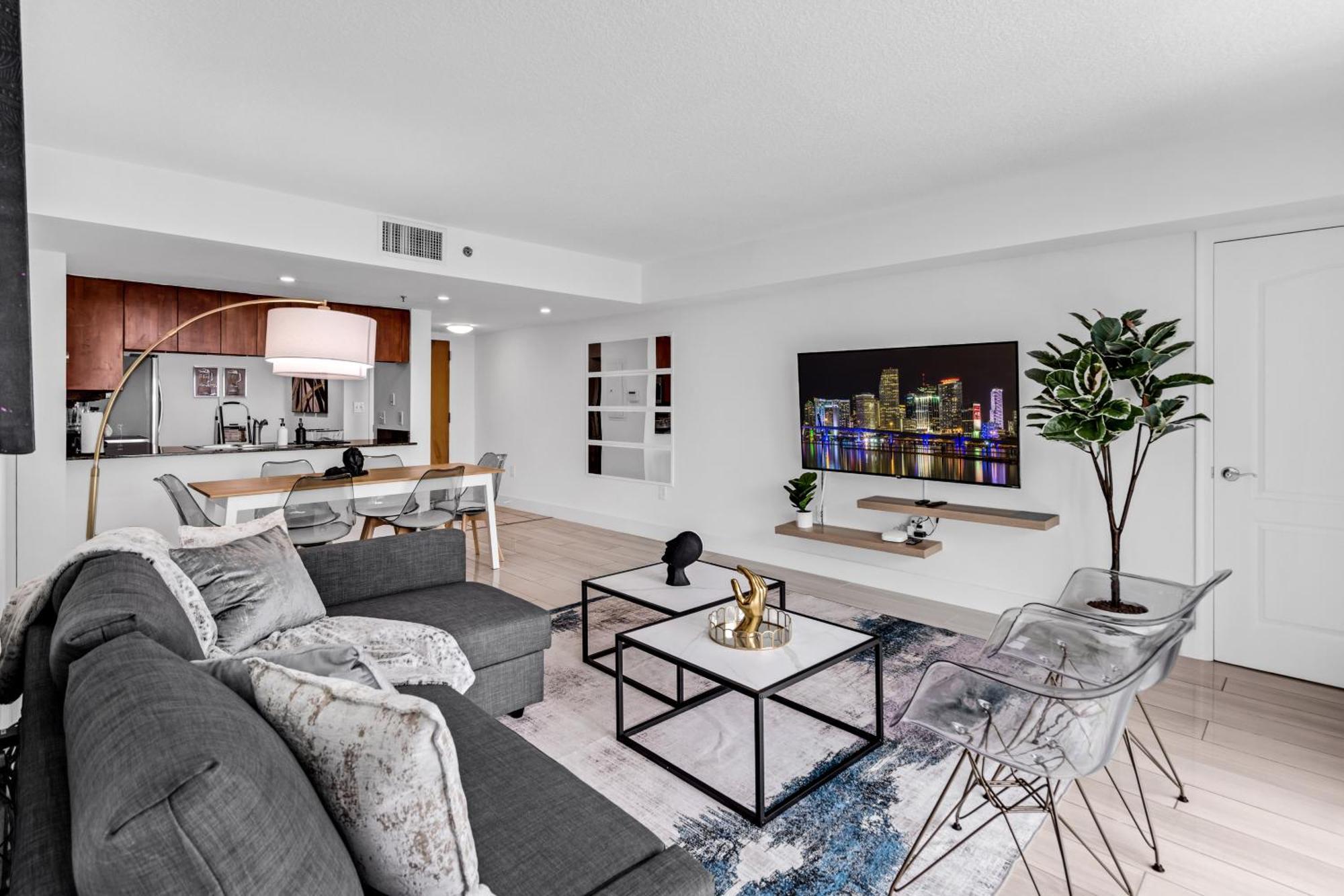 Lux 2B/2B Brickell - Free Parking Apartment Маями Екстериор снимка